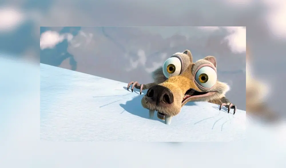 Scrat, la ardilla de "La era de hielo" tendría su origen en Argentina, según científicos. Foto: difusión