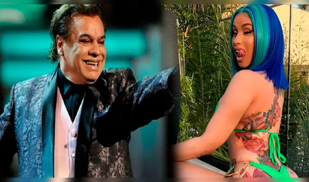 Cardi B sorprende al cantar Amor eterno de Juan Gabriel e interpretado por Rocío Dúrcal en Instagram