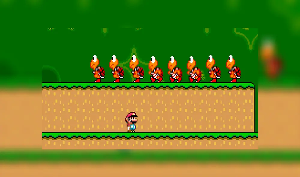 Desliza para ver el final secreto de Super Mario World que se viralizó en YouTube. Foto: Captura.