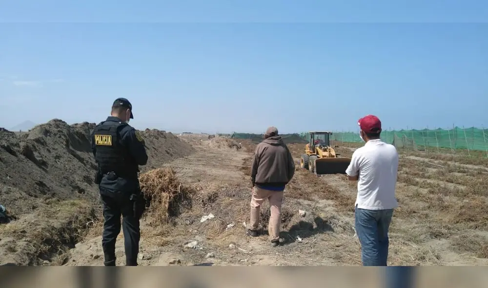 tractor atenta contra Chan Chan