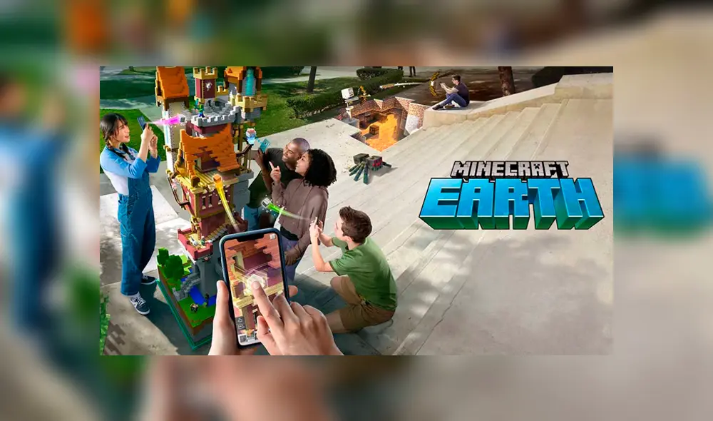 Minecraft y Minecraft Earth estarán sincronizados a través de la creación de personajes.