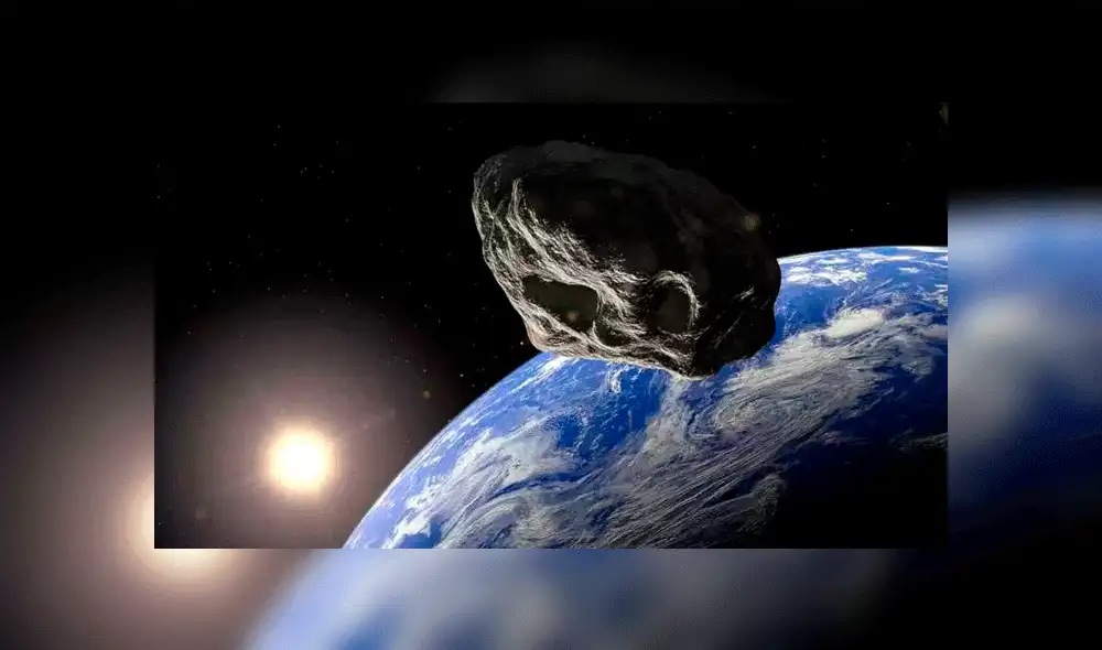 Asteroide potencialmente peligroso se acerca hoy a la Tierra. Foto: Difusión Asteroide potencialmente peligroso se acerca hoy a la Tierra. Foto: Difusión