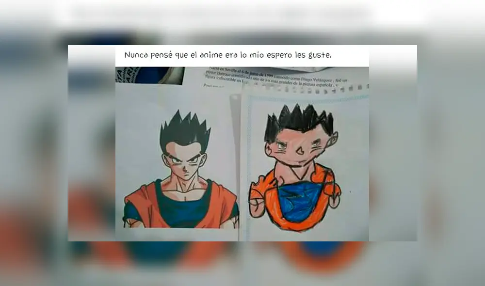 Dragon Ball Super: se 'alaba' así mismo por dibujar a Gohan, pero fue cruelmente criticado [FOTOS]