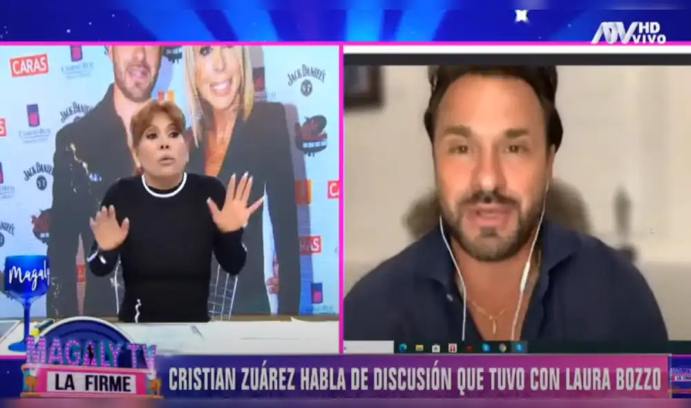 Magaly Medina pelea en vivo con Christian Zuárez y asegura que él solo busca dinero de Laura Bozzo Magaly Medina pelea en vivo con Christian Zuárez y asegura que él solo busca dinero de Laura Bozzo