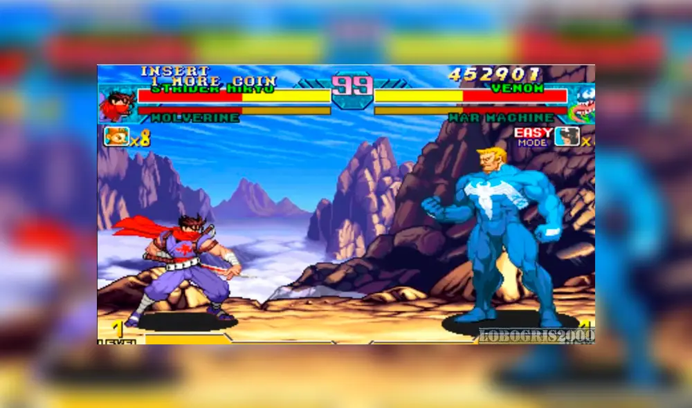 Marvel vs. Capcom. Foto: Captura / YouTube.
