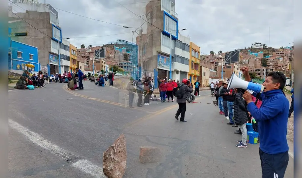 Puno. población quiere adelanto de elecciones en abril del 2023. Foto composición LR