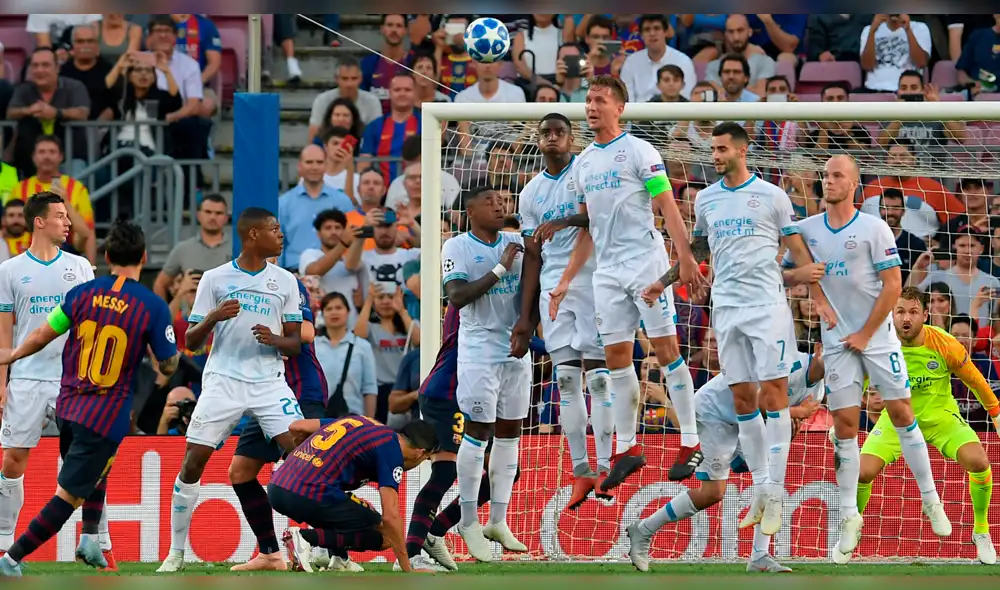 Barcelona venció 2-1 al PSV en duelo por la Champions League [RESUMEN Y GOLES] 