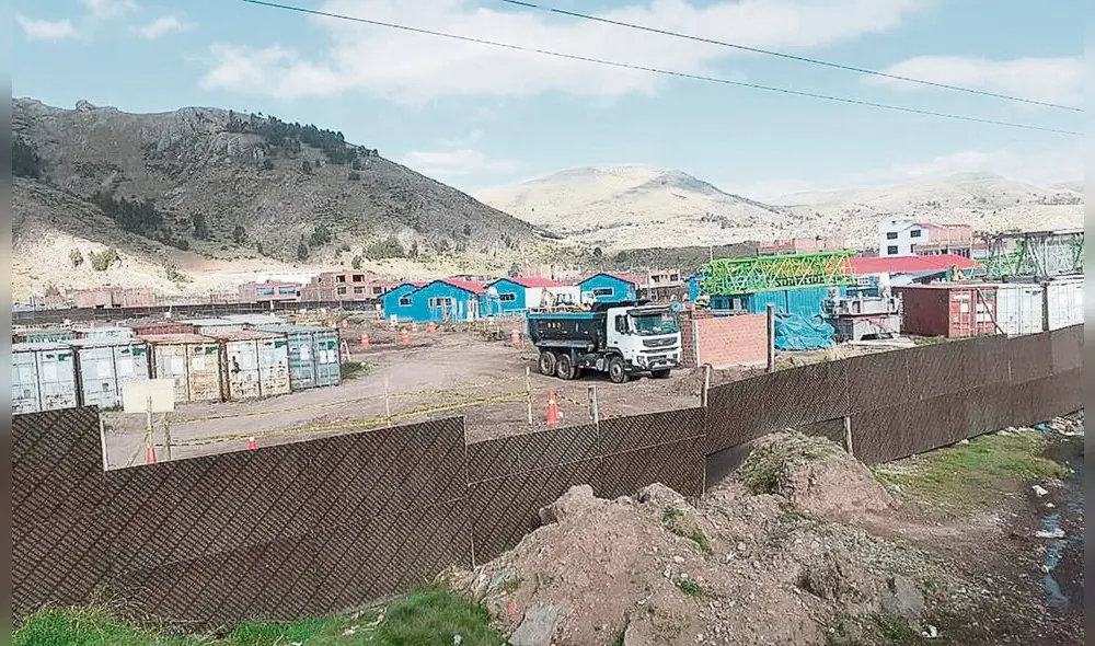 detenido. Obra de hospital Manuel Núñez esta parada.