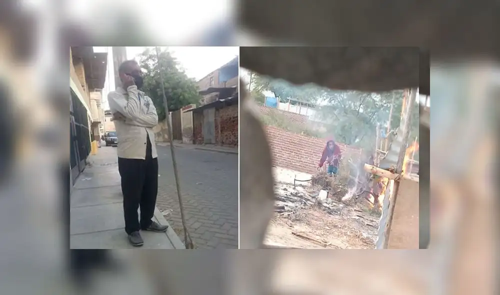 Queman vivienda de adulto mayor en Piura. Créditos: Composición. Queman vivienda de adulto mayor en Piura. Créditos: Composición.