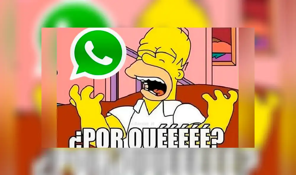 Desliza las imágenes para ver los mejores memes de la caía de WhatsApp. Foto: Captura Desliza las imágenes para ver los mejores memes de la caía de WhatsApp. Foto: Captura