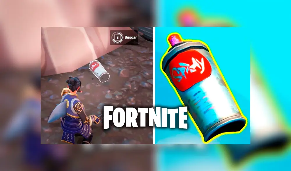 Encontrar los botes de spray es uno de los desafíos de la semana 2 de la temporada 10 en Fortnite más buscados. Descubre dónde están todos con este mapa.