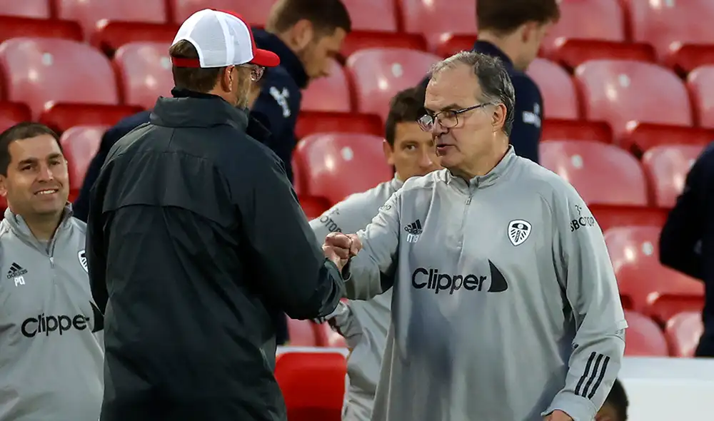 Liverpool se enfrenta a Leeds United en la fecha 1 de la Premier League. Foto: AFP