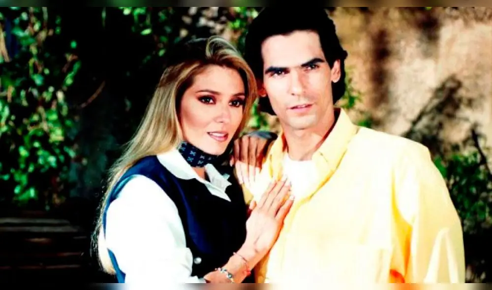 Daniela Castro y Raúl Araiza se enamoraron en las grabaciones de la telenovela Cadenas de amargura.  Foto: Televisa