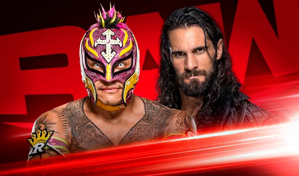 Rey Mysterio y Seth Rollins podrían verse las caras esta noche en Monday Night RAW. Foto: WWE