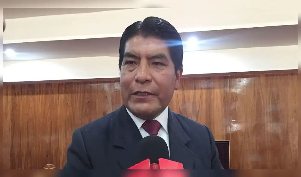 Alcalde de Puno, Martín Ticona Maquera, se pronunció con relación al caso de los Cuellos Blancos en el Día del Juez.