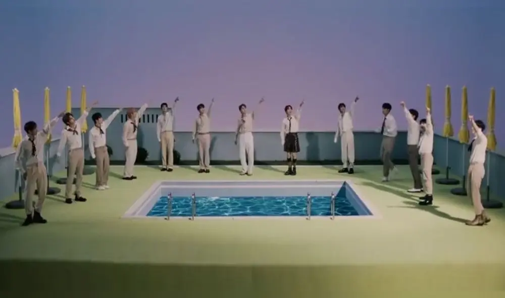 Desliza para ver más fotos del nuevo MV "My my" de SEVENTEEN. Créditos: Big Hit Labels