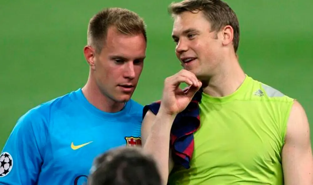 Ter Stegen - Neuer - selección alemana Ter Stegen - Neuer - selección alemana
