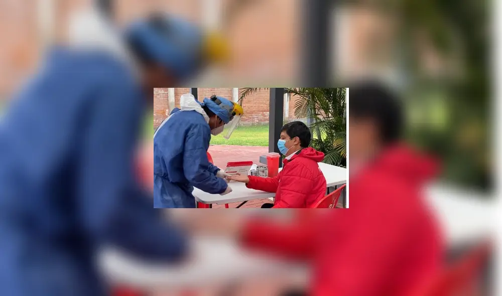 FPF: Hacen pruebas de descarte de COVID-19 a funcionarios en Videna