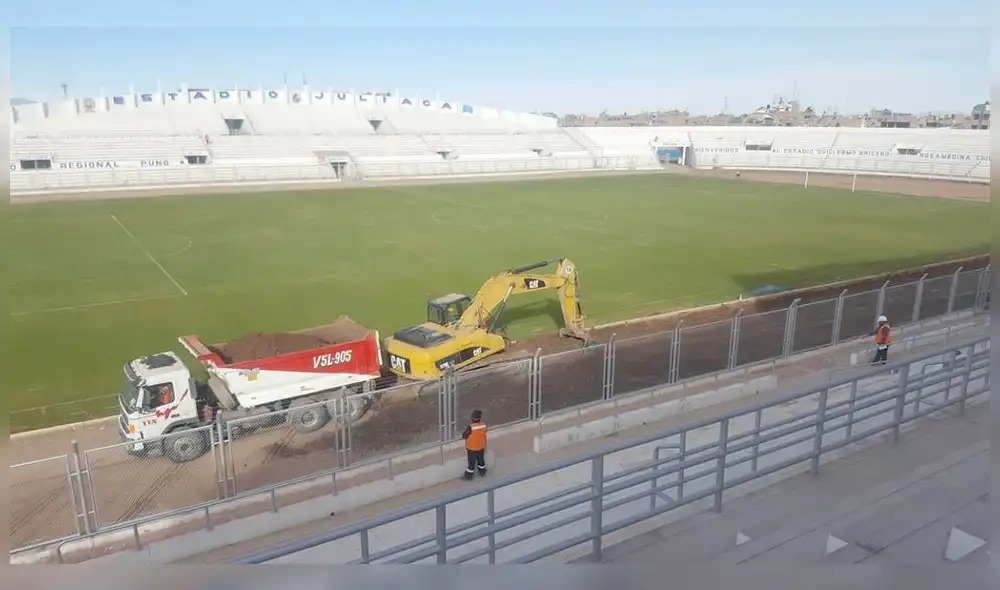 Puno. El estadio Guillermo Briceño, ubicado en la ciudad de Juliaca, será visitado por la Conmebol. Puno. El estadio Guillermo Briceño, ubicado en la ciudad de Juliaca, será visitado por la Conmebol.
