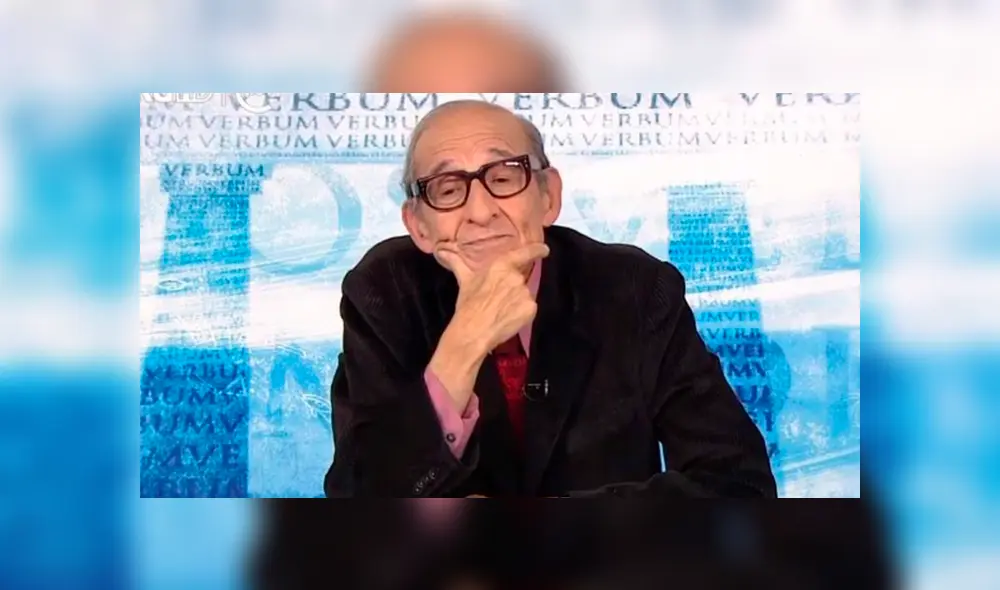 Marco Aurelio Denegri fue uno de los exponentes más ilustres de la TV cultural peruana. (Foto: TV Perú)