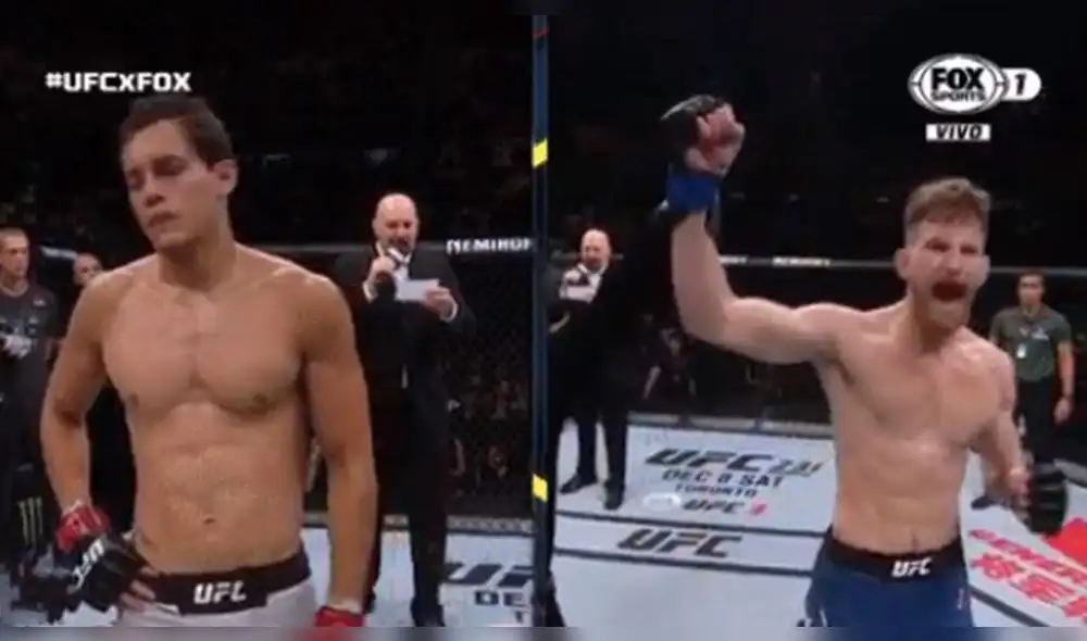 Humberto Bandenay perdió por decisión unánime en el UFC Argentina