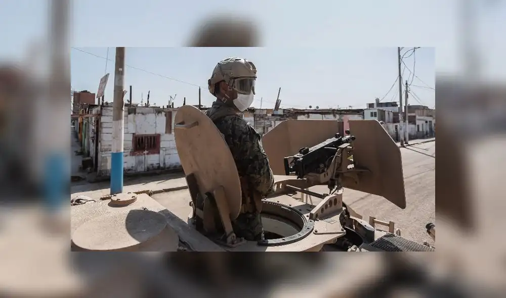 Toque de queda en Lima y otras regiones del Perú. Créditos: Antonio Melgarejo / La República Toque de queda en Lima y otras regiones del Perú. Créditos: Antonio Melgarejo / La República