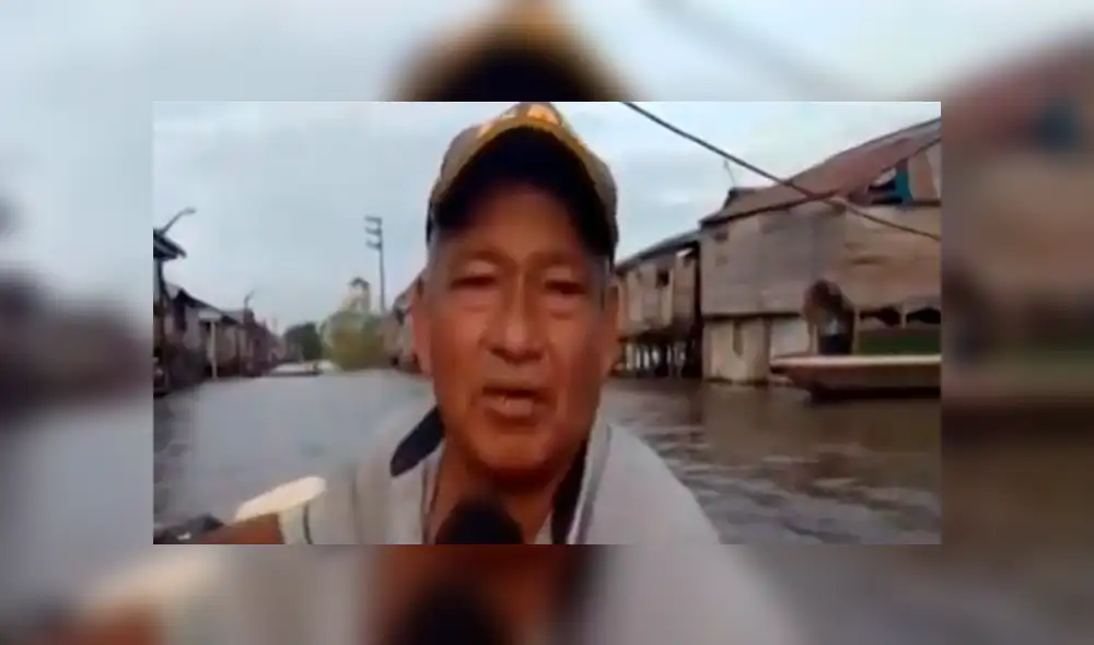 Iquitos: niños de Belén llegan a sus colegios usando tinas de plástico [VIDEO]