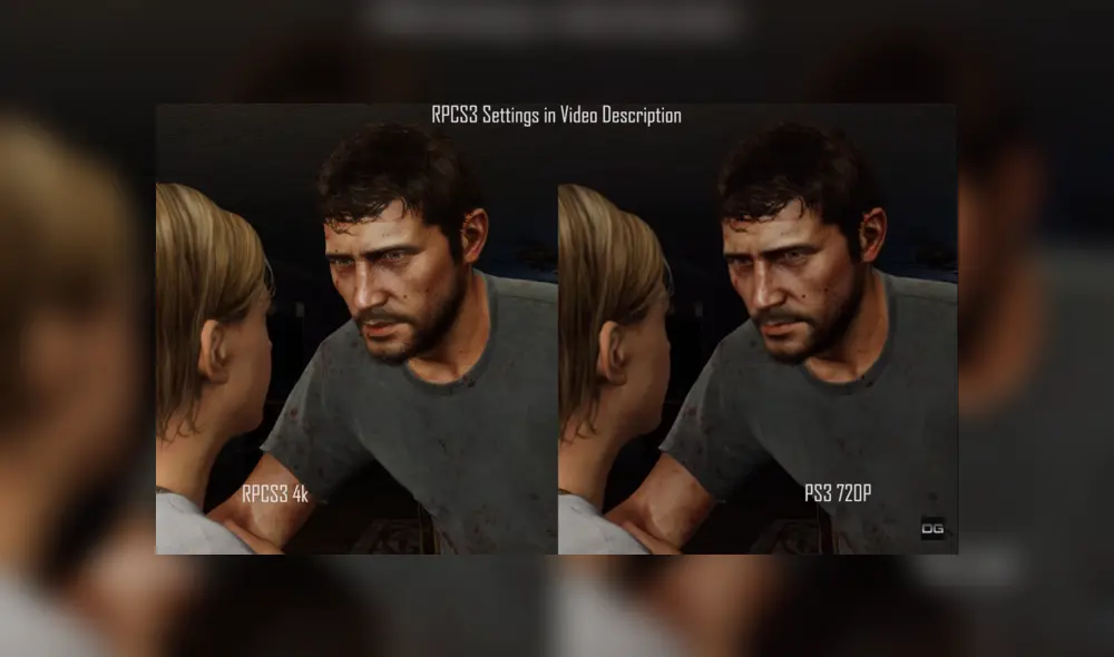 Ejemplo de gráficos mejorados en PS3