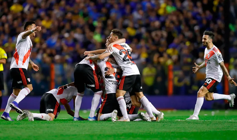 River Plate clasificó a su segunda final consecutiva de Copa Libertadores pese a perder 1-0 con Boca Juniors en La Bombonera. | Foto: EFE River Plate clasificó a su segunda final consecutiva de Copa Libertadores pese a perder 1-0 con Boca Juniors en La Bombonera. | Foto: EFE