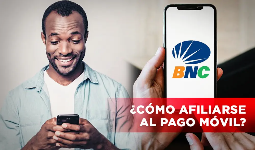 Puedes afiliarte al pago móvil en el Banco Nacional de Crédito (BNC) para acceder a distintos beneficios. Foto: composición LR/PNGTree/Pinterest Puedes afiliarte al pago móvil en el Banco Nacional de Crédito (BNC) para acceder a distintos beneficios. Foto: composición LR/PNGTree/Pinterest