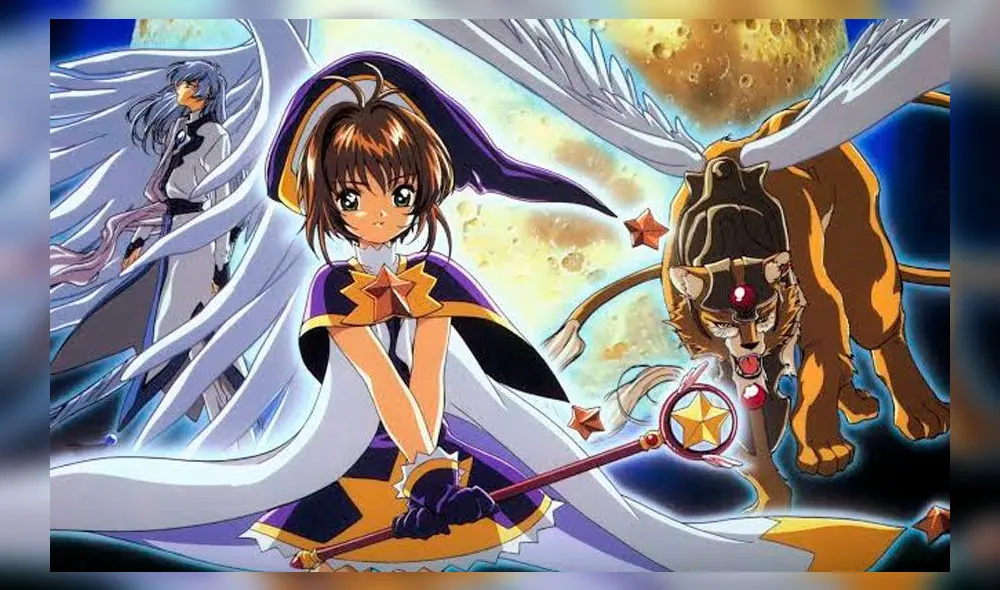 Sakura Card Captor anime. Créditos: Difusión