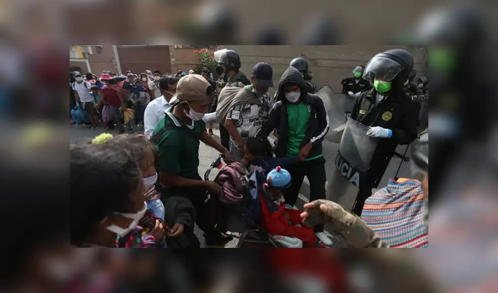 Viceministro de Gobernanza Territorial indicó que realizarán el traslado de las personas con el apoyo de las autoridades regionales. (Foto: Aldair Mejía / La República)