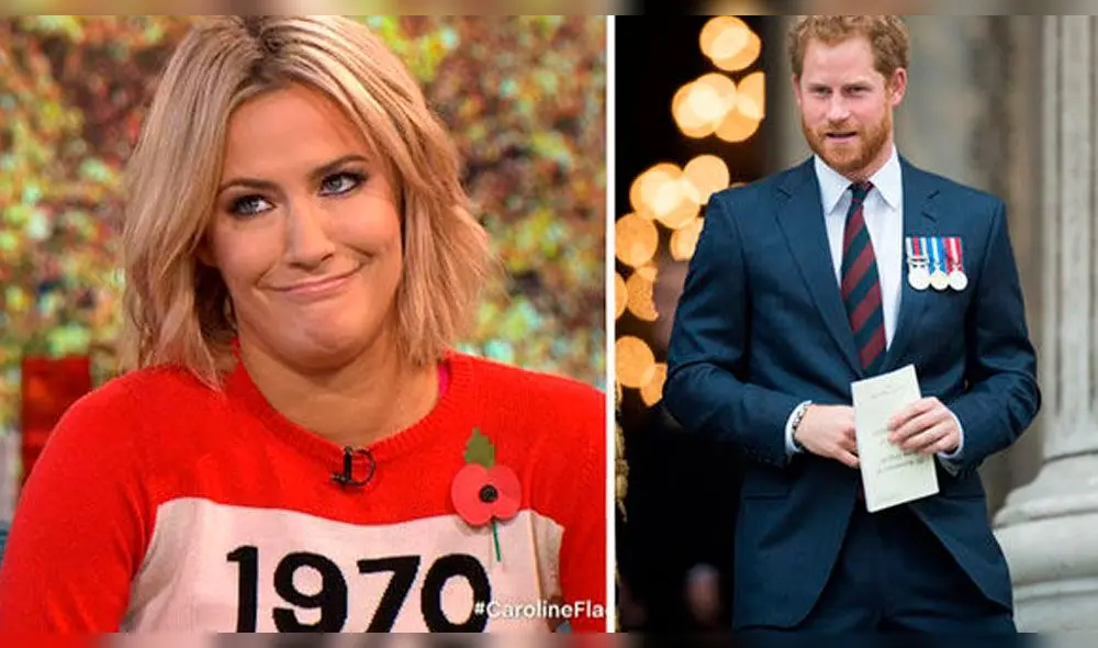 Príncipe Harry y Caroline Flack, suicidio