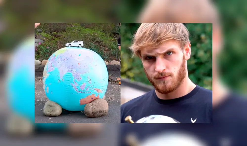 YouTube viral: youtuber Logan Paul hará peligroso experimento para probar que Tierra es plana [VIDEO] 
