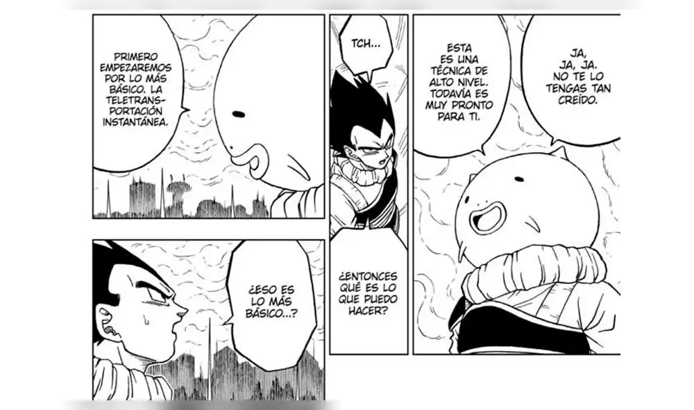 Vegeta aprenderá un nuevo poder en el manga de Dragon Ball Super. Foto: Manga Plus