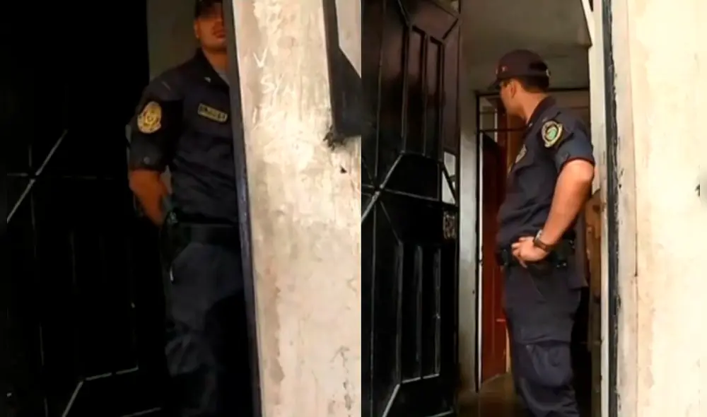 La agresora pudo ser detenida por efectivos de la Policía.