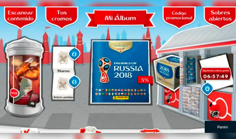 Más de 80 códigos gratuitos para llenar el álbum virtual Panini Más de 80 códigos gratuitos para llenar el álbum virtual Panini