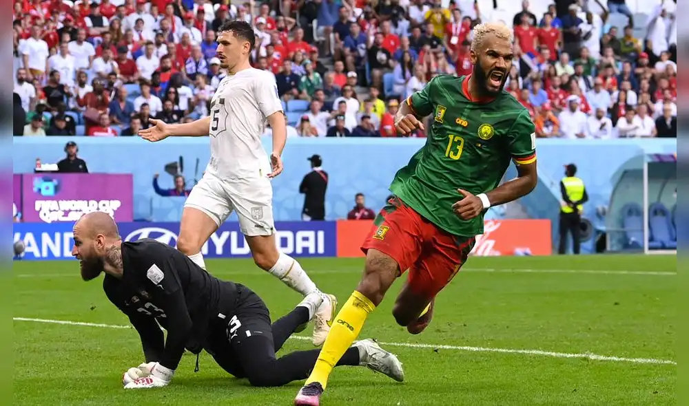 Camerún y Serbia sumaron sus primeros tres puntos en el Mundial Qatar 2022. Foto: ESPN