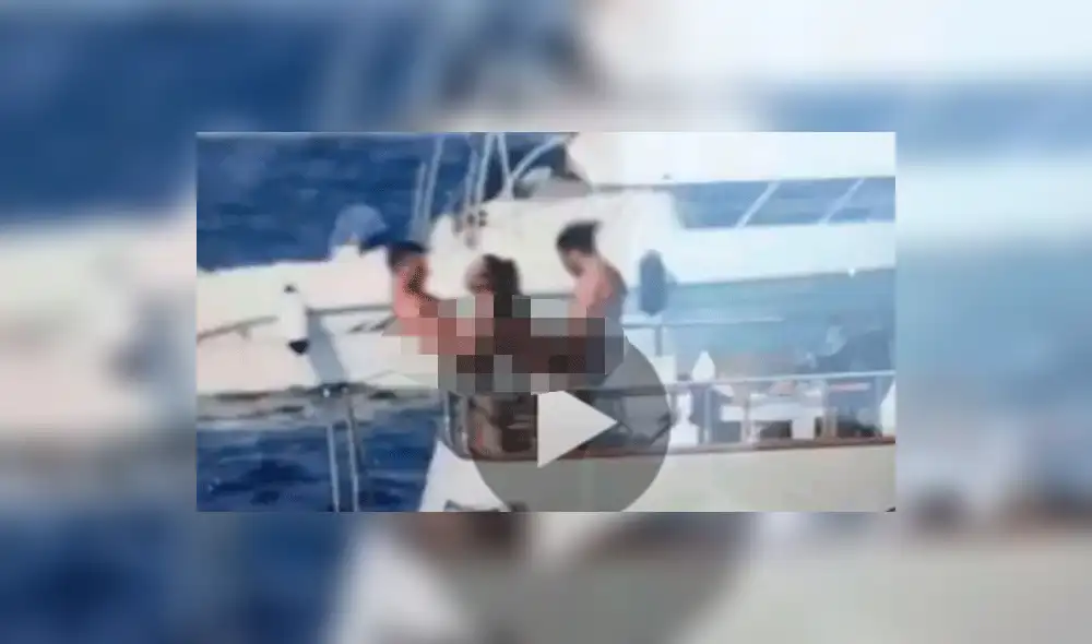 Escándalo en Italia: tienen trío sexual en yate y son grabados por turistas