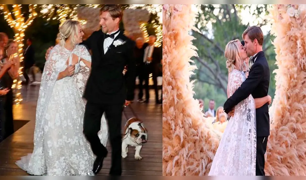 La boda en un establo de actriz de The Big Bang Theory [VIDEO y FOTOS]