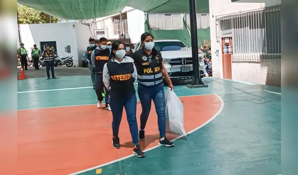 detenidos. En operativo se logró desarticular banda denominada Los Gallegos.