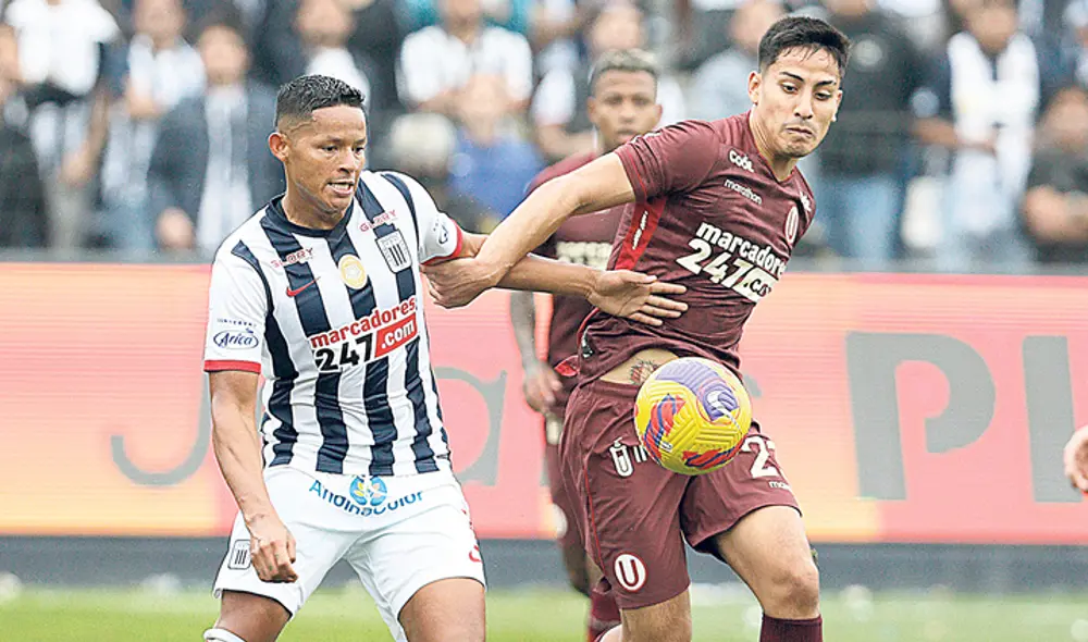 Juntos. Alianza Lima y Universitario luchan en conjunto por los derechos de televisión. Foto: Luis Jiménez/La República Juntos. Alianza Lima y Universitario luchan en conjunto por los derechos de televisión. Foto: Luis Jiménez/La República