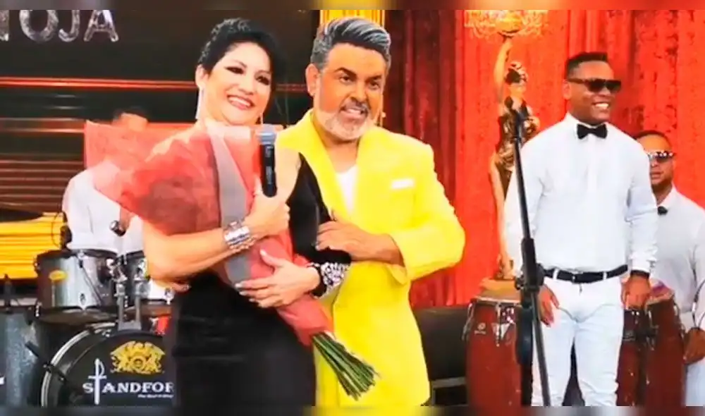 Andrés Hurtado y Tania Pantoja Foto: Instagram