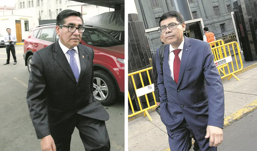 El dato. El fiscal Elmer Chirre pide que se defina si él puede seguir investigando o si todo queda en manos de Germán Juárez, a fin de no afectar el debido proceso ni las investigaciones. Foto: Composición Aldair Mejía/La República