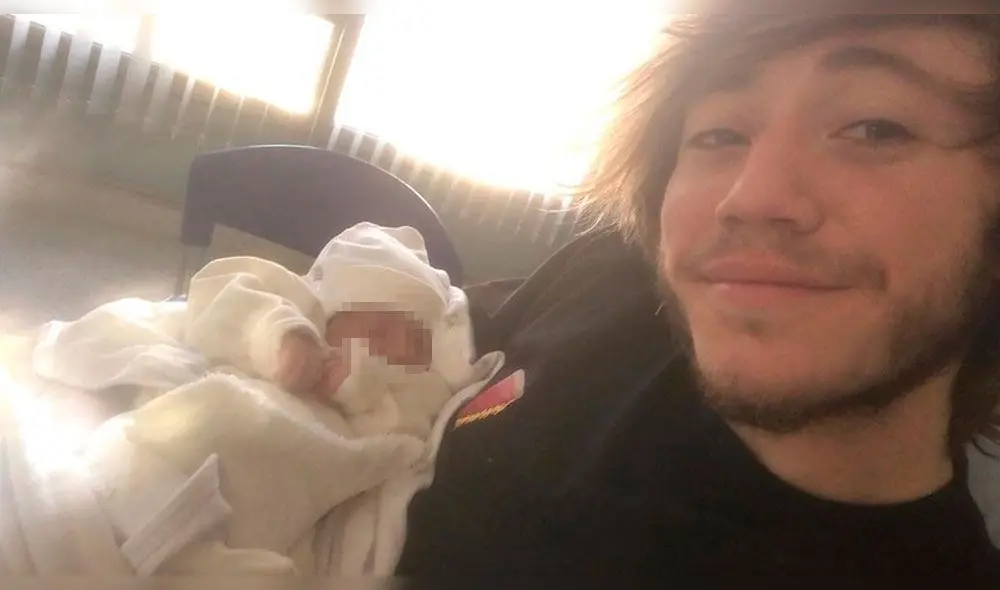 Paulo Londra se convirtió en padre de una pequeña y la presenta en Instagram. Foto: Instagram