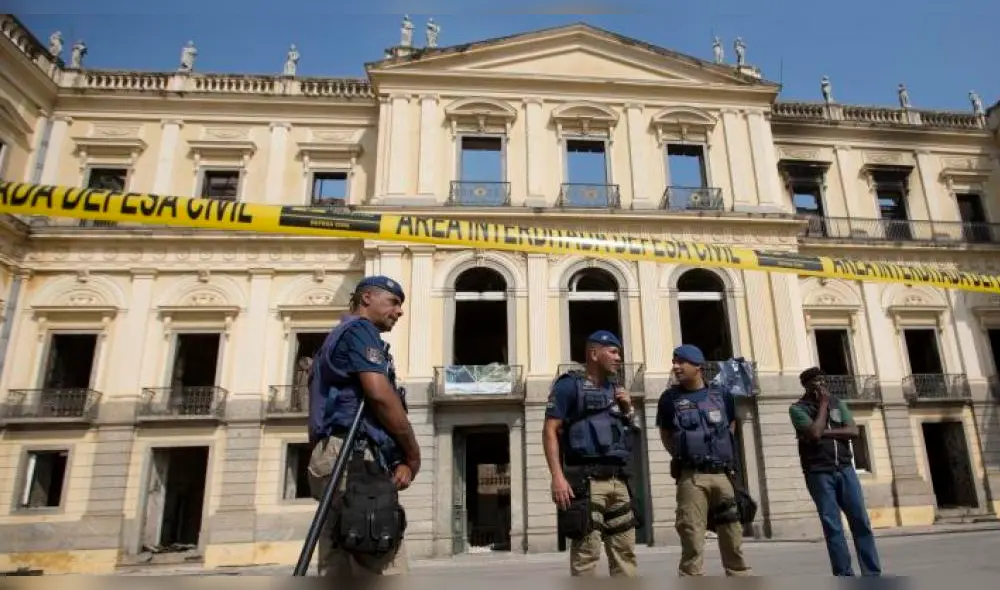 Brasil inicia reconstrucción del Museo Nacional de Río de Janeiro tras incendio 