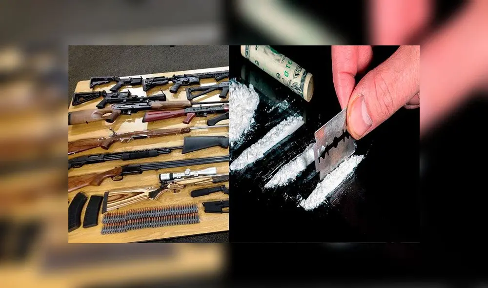Los narcos colombianos obtuvieron toda una serie de armas a cambio de la cocaína. Foto: referencial