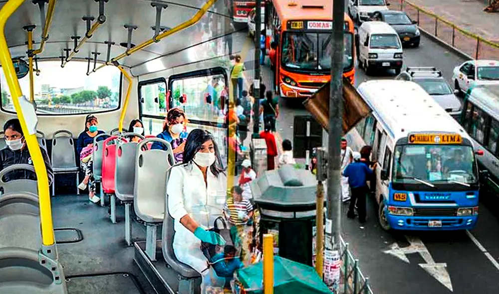 Este es el asiento más seguro en una combi o micro. Foto: composición LR/El Peruano