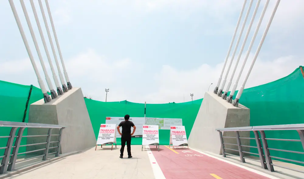 La noche del jueves 6 de febrero un grupo de ciclistas rompió las mallas que se han colocado en el lugar. (Foto: Jhonel Rodríguez / La República) La noche del jueves 6 de febrero un grupo de ciclistas rompió las mallas que se han colocado en el lugar. (Foto: Jhonel Rodríguez / La República)