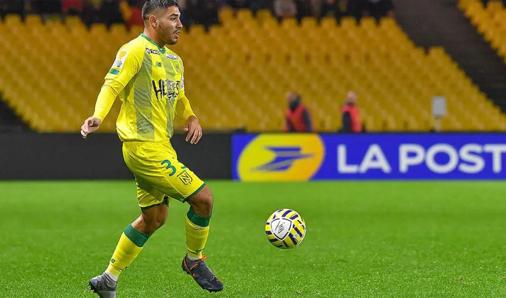 Prado, de 24 años, ha hecho toda su formación futbolística con los 'canarios'. Foto: Nantes FC.